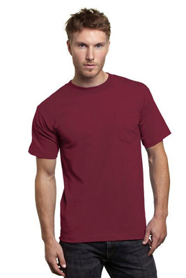 Bayside 7100 - USA-Made Short Sleeve T-Shirt with a Pocket