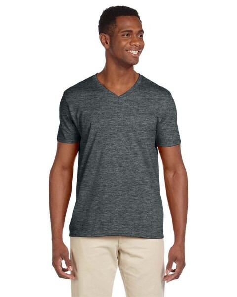 Gildan G64V - Premium Softstyle V-Neck Cotton T-Shirt