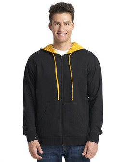 Next Level Apparel 9601 - Adult Laguna French Terry Full-Zip Hooded Sweatshirt