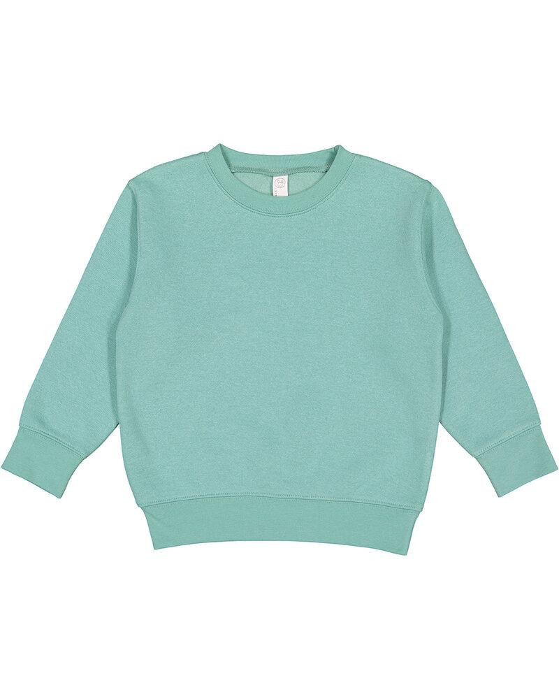 Rabbit Skins 3317 - Toddler/Juvy Crewneck Sweatshirt - Black