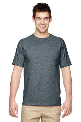Jerzees 29P - 5.6 oz., 50/50 Heavyweight Blend™ Pocket T-Shirt