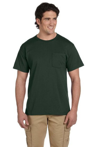Jerzees 29P - 5.6 oz., 50/50 Heavyweight Blend™ Pocket T-Shirt