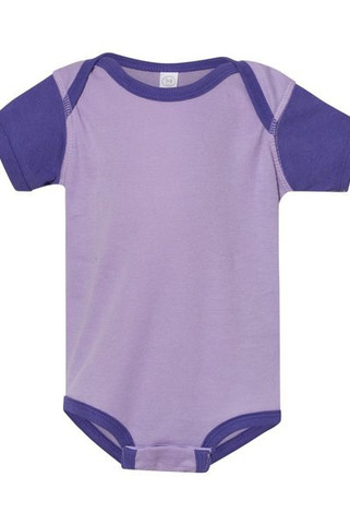 Rabbit Skins 4400 - Body pour bébé avec épaules en côte