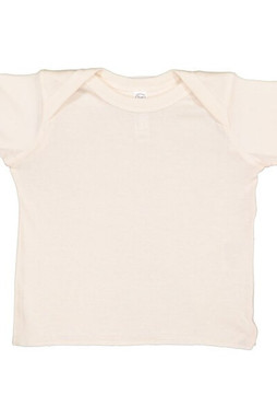 Rabbit Skins R3400 - Infant 5 oz. Baby Rib Lap Shoulder T-Shirt