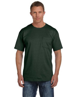 Fruit of the Loom 3931P - ® FL 5 oz., 100% Cotton HD Pocket TEE