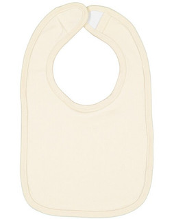 Rabbit Skins 1005 - Babero jersey One-ply de Velcro