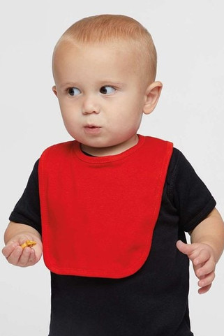 Rabbit Skins 1005 - Infant Jersey One-Ply Velcro® Bib