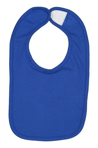 Rabbit Skins 1005 - Babero jersey One-ply de Velcro