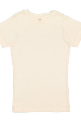 LAT 2616 - Girls' Fine Jersey Longer Length T-Shirt