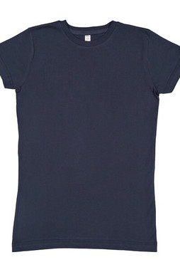 LAT 2616 - Girls Fine Jersey Longer Length T-Shirt