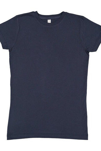 LAT 2616 - Girls Fine Jersey Longer Length T-Shirt