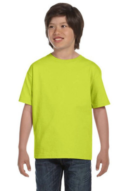 Gildan 8000B - Remeras para jóvenes DryBlend 50/50 