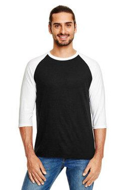 Anvil 6755 - Remera Triblend con mangas ranglan