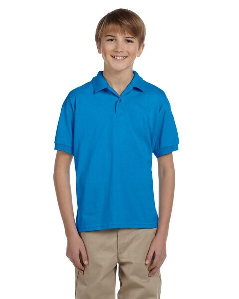 Gildan 8800B - Youth DryBlend Moisture-Wicking Polo Shirt by Gildan