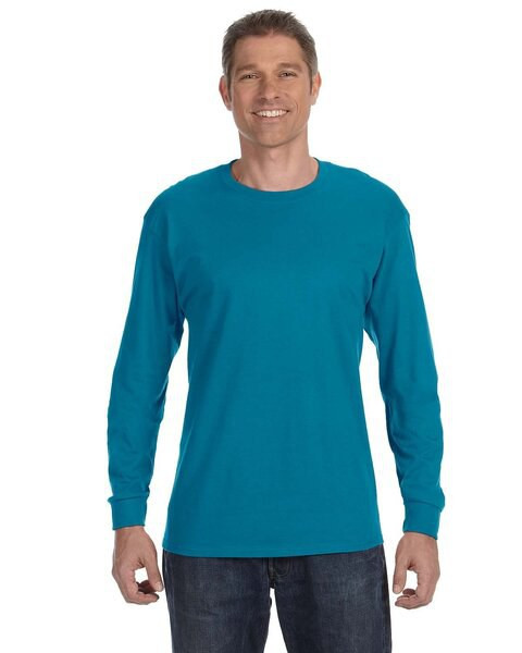 Jerzees 29L - T-shirt à manches longues, 50/50 Blend™ épais, 5,6 oz