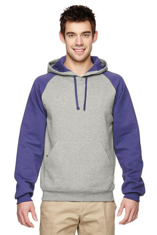 JERZEES 96CR - Nublend® Colorblocked Hooded Pullover Sweatshirt