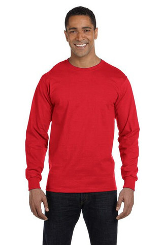 Hanes 5286 - ComfortSoft® Heavyweight Long Sleeve T-Shirt