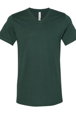 Bella+Canvas 3005 - T-shirt unisexe en jersey à manches courtes et col en V