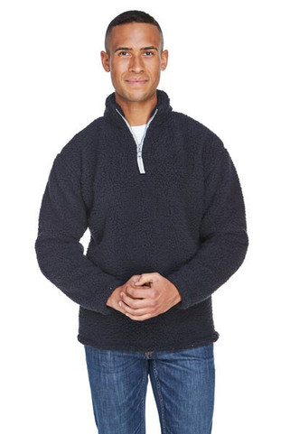 J. America JA8454 - Adult Sherpa 1/4 Zip