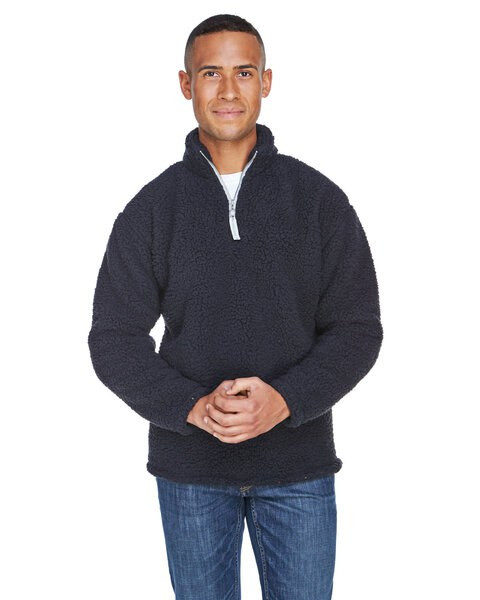 J. America JA8454 - Adult Sherpa 1/4 Zip