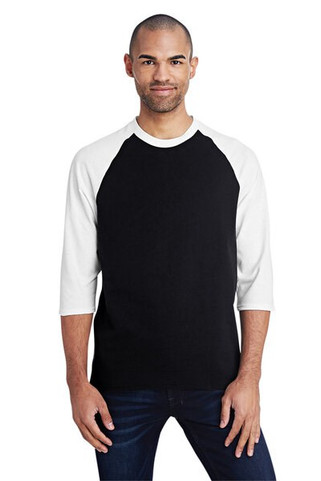Gildan G570 - Heavy Cotton 3/4 Sleeve Raglan