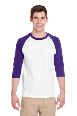 Gildan G570 - Heavy Cotton 3/4 Sleeve Raglan