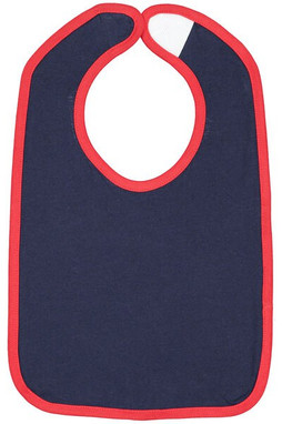Rabbit Skins 1004 - Contrast Jersey Velcro® Bib