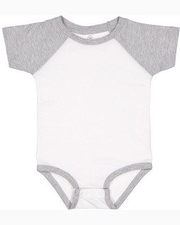 Rabbit Skins LA4430 - Infant Baseball Fine Jersey Bodysuit