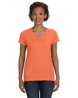 LAT 3507 - Ladies Fine Jersey V-NeckT-Shirt