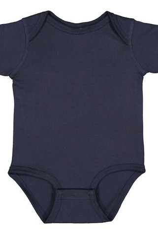 Rabbit Skins 4424 - Fine Jersey Infant Lap Shoulder Creeper