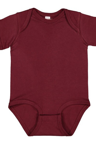 Rabbit Skins 4424 - Fine Jersey Infant Lap Shoulder Creeper