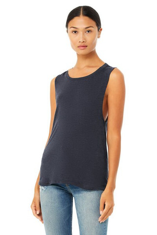 Bella+Canvas 8803 - Relaxed Fit Flowy Muscle Tank Top for Women