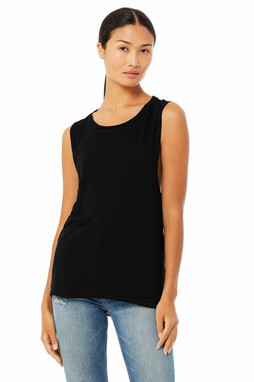 Bella+Canvas 8803 - Relaxed Fit Flowy Muscle Tank Top for Women