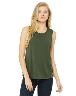 Bella+Canvas B8803 - Ladies Flowy Scoop Muscle T-Shirt 