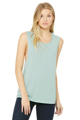 Bella+Canvas B8803 - Ladies Flowy Scoop Muscle T-Shirt
