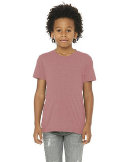 Bella+Canvas 3413Y - T-shirt à manches courtes Triblend pour jeune