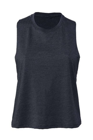 Bella+Canvas 6682 - Ladies Racerback Cropped Tank