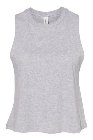 Bella+Canvas 6682 - Ladies Racerback Cropped Tank
