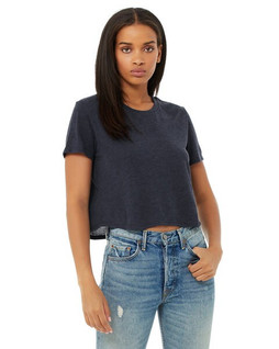 Bella+Canvas B8882 - Ladies Flowy Cropped T-Shirt