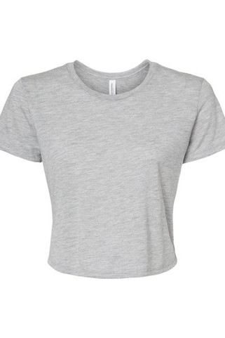 Bella+Canvas B8882 - Ladies Flowy Cropped T-Shirt