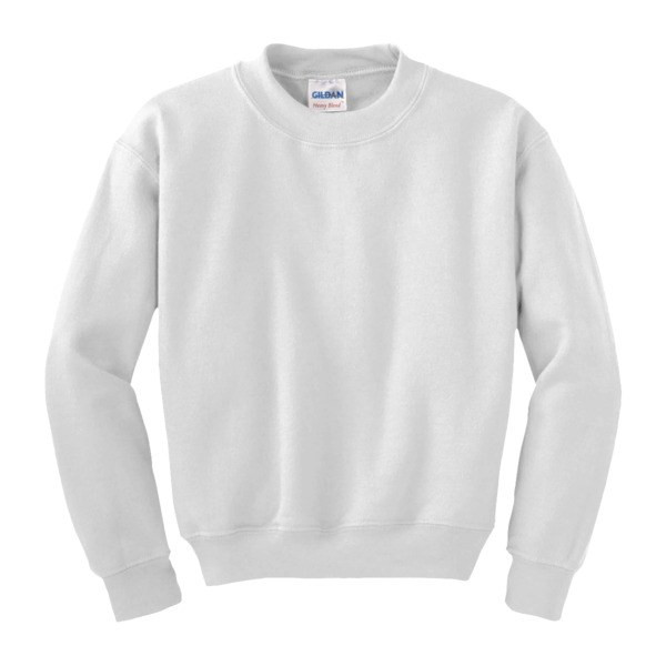 Gildan G180B - Youth Heavy Blend Fleece Crewneck Sweatshirt