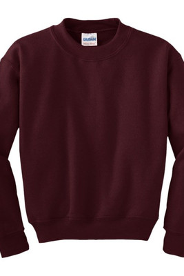 Gildan G180B - Youth Heavy Blend Fleece Crewneck Sweatshirt
