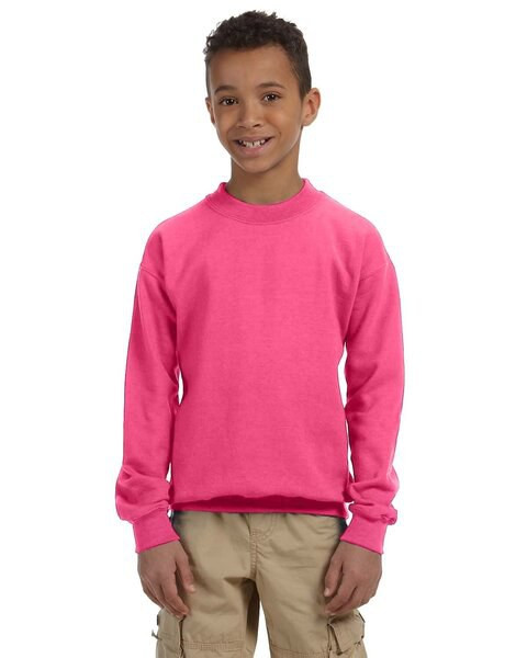 Gildan G180B - Youth Heavy Blend Fleece Crewneck Sweatshirt