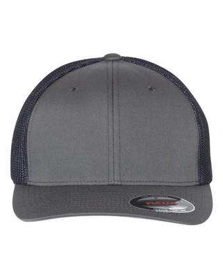 Flexfit 6511 - 6-Panel Structured Trucker Cap with Mesh
