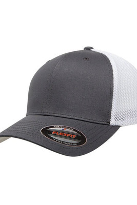 Flexfit 6511 - 6-Panel Structured Trucker Cap with Mesh