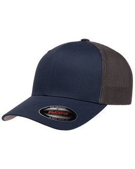 Flexfit 6511 - 6-Panel Structured Trucker Cap with Mesh