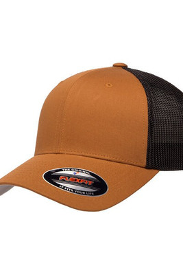 Flexfit 6511 - 6-Panel Structured Trucker Cap with Mesh