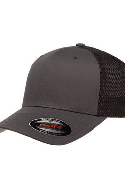 Flexfit 6511 - 6-Panel Structured Trucker Cap with Mesh