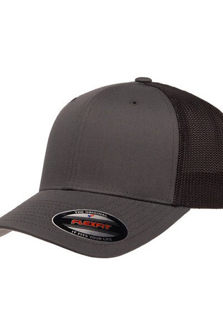Flexfit 6511 - 6-Panel Structured Trucker Cap with Mesh