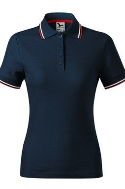 Malfini 233 - Stijlvolle Contrast Polo Met Strepen
